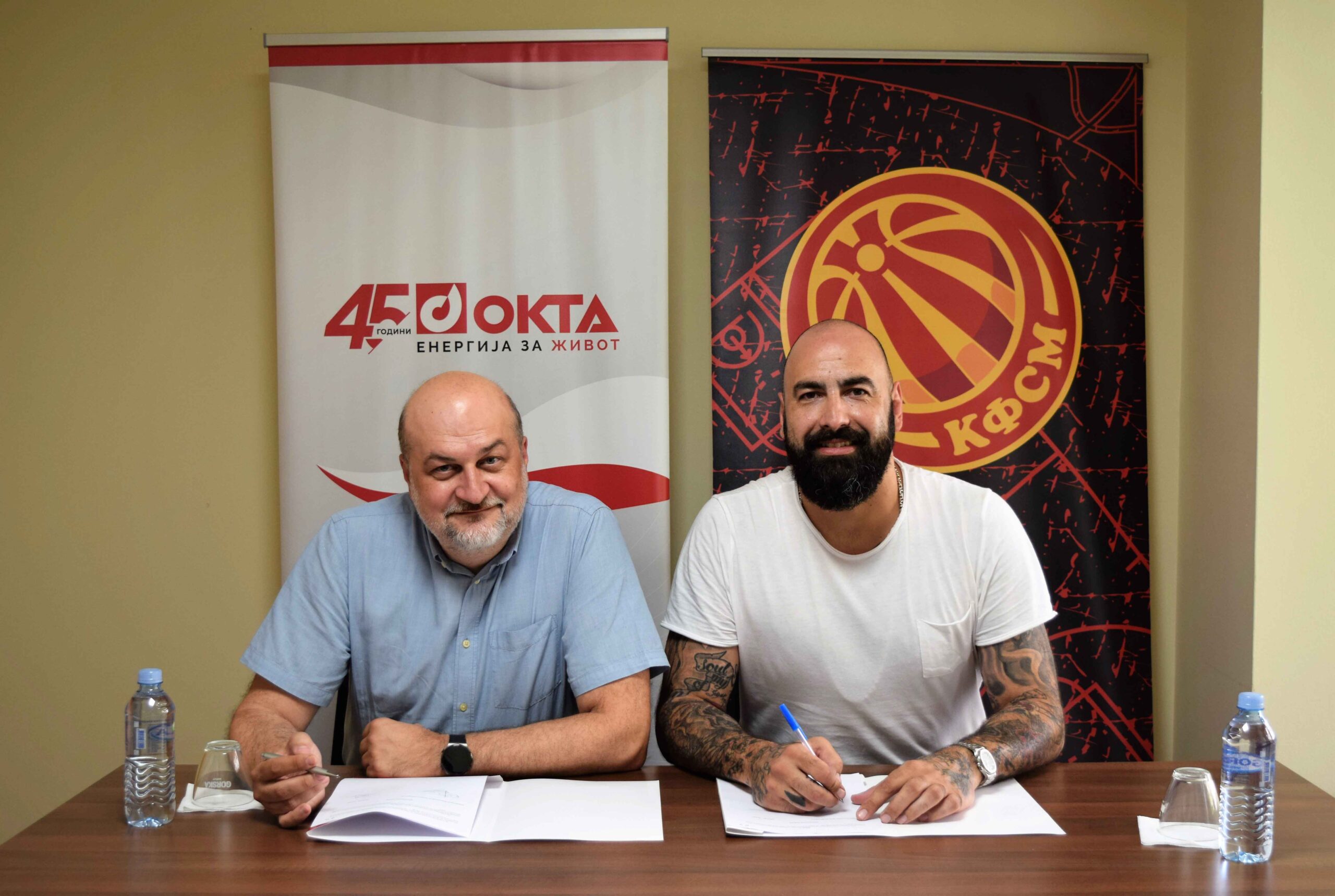 ОКТА главен спонзор на националната кошарка во претквалификациите за Олимпијадата 2024 и квалификациите за Евробаскет 2025